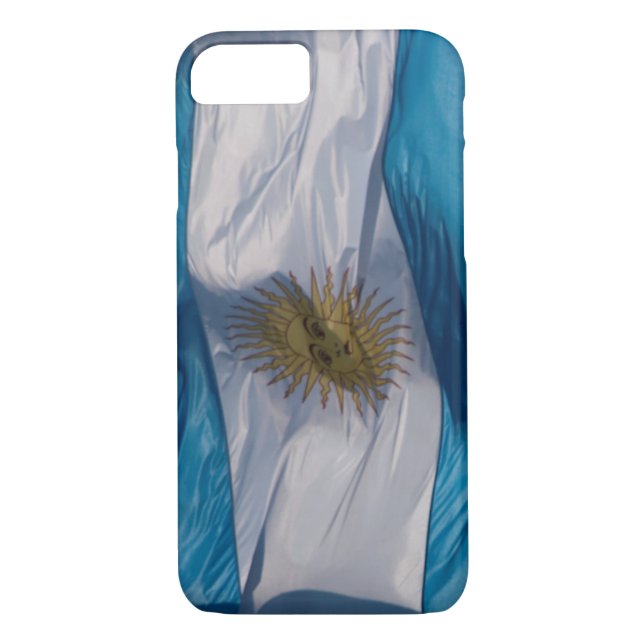 Waving Flag of Argentina Case-Mate iPhone Case (Back)