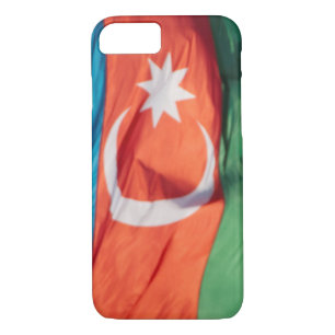 Waving Flag of Azerbaijan Case-Mate iPhone Case