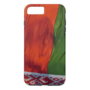Waving Flag of Belarus Case-Mate iPhone Case