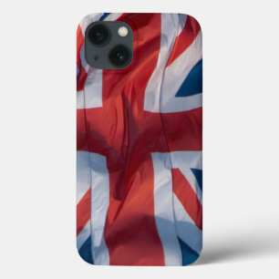 Waving Flag of Britain iPhone 13 Case