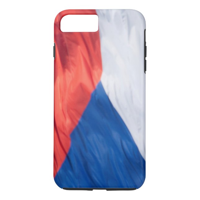 Waving Flag of Czech Republic Case-Mate iPhone Case (Back)