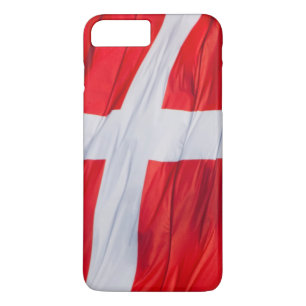 Waving Flag of Denmark Case-Mate iPhone Case