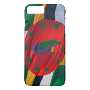 Waving Flag of Dominica Case-Mate iPhone Case