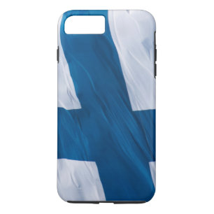 Waving Flag of Finland iPhone 8 Plus/7 Plus Case