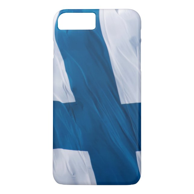 Waving Flag of Finland Case-Mate iPhone Case (Back)