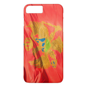 Waving Flag of Montenegro Case-Mate iPhone Case
