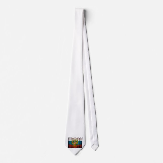 Waving flag of Russia Tie (Front)