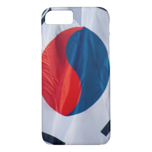 Waving Flag of South Korea Case-Mate iPhone Case