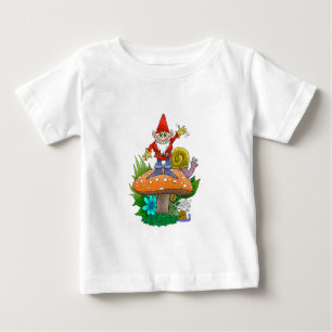Waving Gnome.jpg Baby T-Shirt