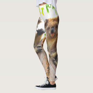 WAVING KOALA LEGGINGS