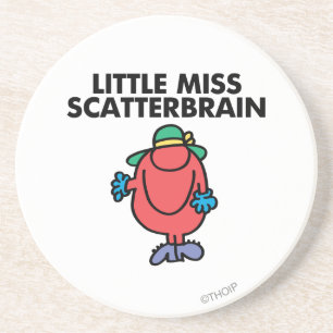 Waving Little Miss Scatterbrain Coaster