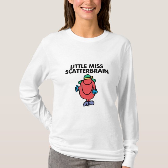 Waving Little Miss Scatterbrain T-Shirt (Front)