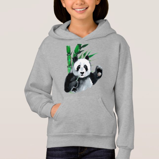 Waving Panda and Bamboo (Front)