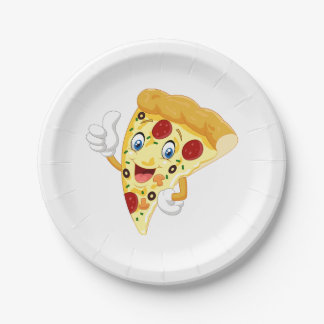 Waving Pizza Plate