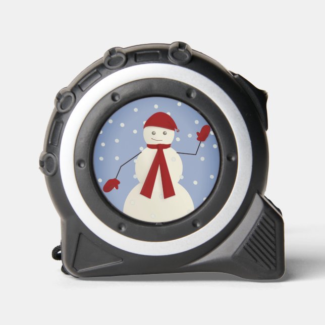 Waving Snowman in Red 1 (Front)