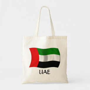 Waving UAE Flag Tote Bag