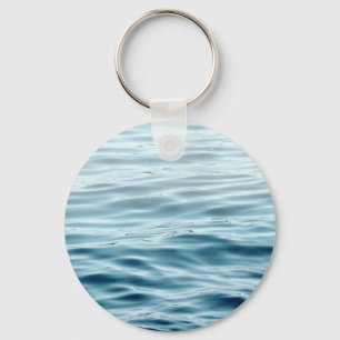 Waving water key ring