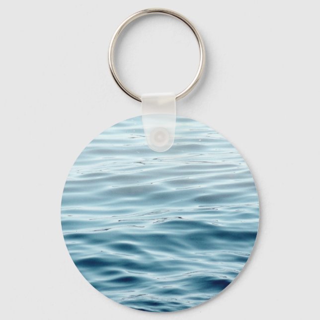 Waving water key ring (Front)
