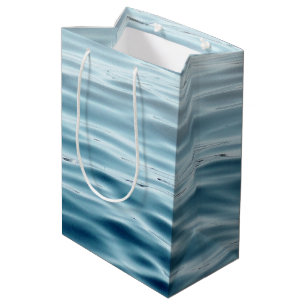 Waving water medium gift bag