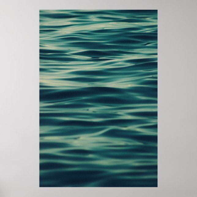Wavy body of water poster (Front)