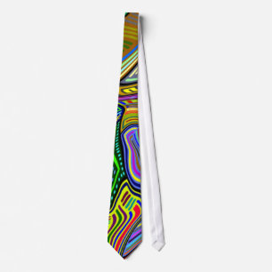 Wavy Colours Unique Tie