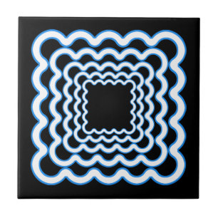 Wavy Frames Tile