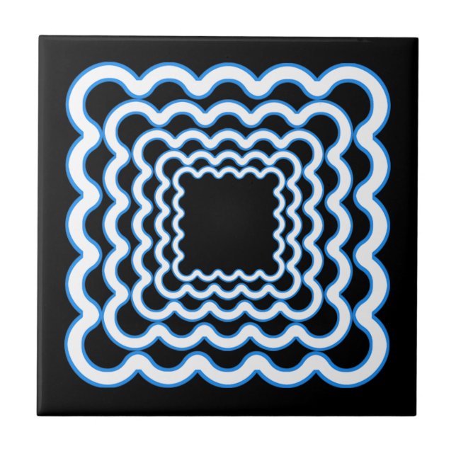 Wavy Frames Tile (Front)