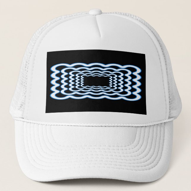 Wavy Frames Trucker Hat (Front)