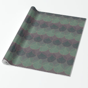 Wavy Geometric Wrapping Paper
