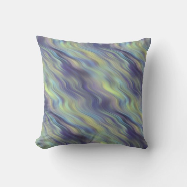 Wavy Lavender Texture Cushion (Front)
