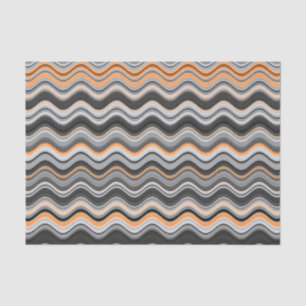 Wavy Line Pattern  Tissue Paper