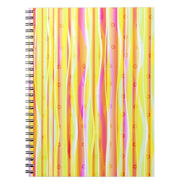 Wavy Lines Notebook (Front)
