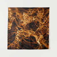 Wavy lines, round particles, string theory.