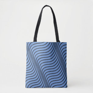Wavy lines Tote Bag