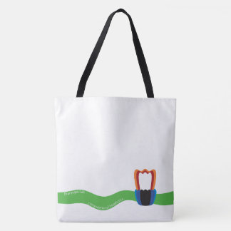 Wavy Membrane Tote Bag