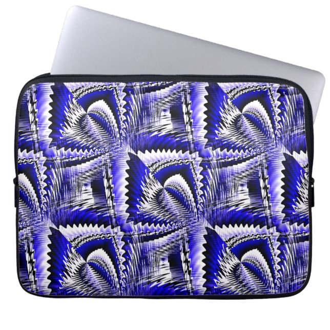 Wavy moments..... laptop sleeve (Front)