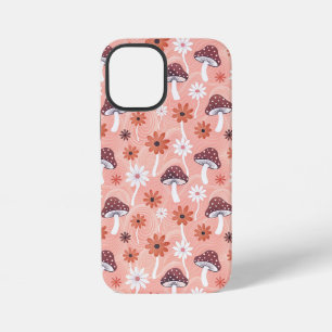 Wavy Mushroom Garden iPhone 12 Mini Case
