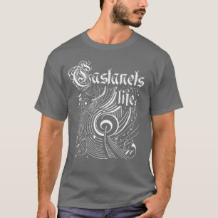 Wavy Music Castanets Life T-Shirt