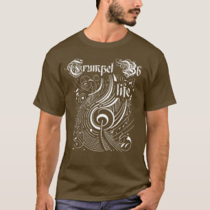 Wavy Music Trumpet Bb Life T-Shirt