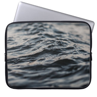 Wavy ocean during daytime laptop sleeve