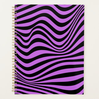 Wavy Optical Illusion Pattern       Planner