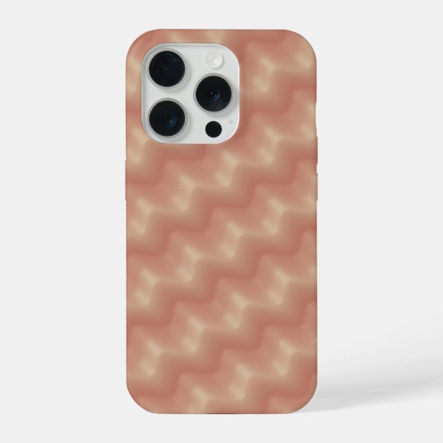 Wavy Pattern iPhone Case (Back)