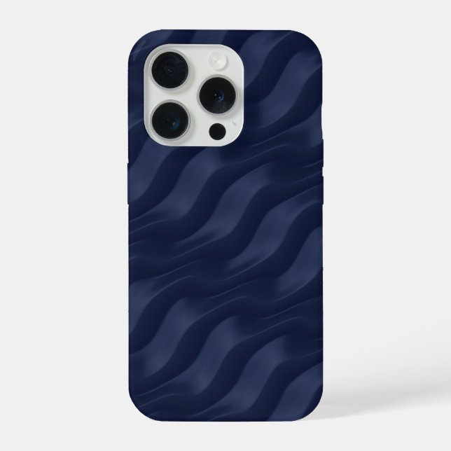 Wavy Pattern iPhone Case (Back)