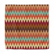 Wavy Pattern Sedona Southwest Bandanna