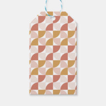 Wavy patterned Gift Tag