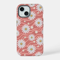 Wavy Pink Daisies