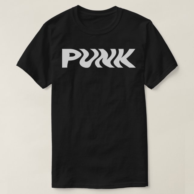 wavy punk design T-Shirt (Design Front)