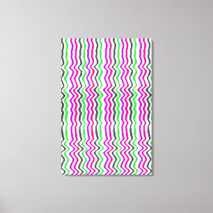 Wavy Stripe 2014 Canvas Print