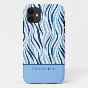 Wavy Stripes Minimalist Phone Case