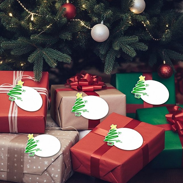 Wavy tree gift tags (Creator Uploaded)